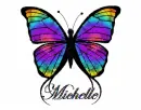michelle glitter butterfly