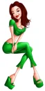 green