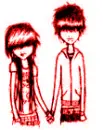 Colourful emo love