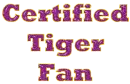 Certified Tiger Fan