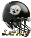 pittsburgh steelers helmet jaymie