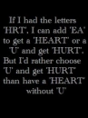 hurt and heart