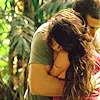 couple hugging