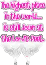 Lord's Feet