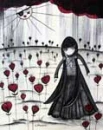 Field with roses
