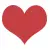 red heart