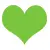 green heart