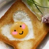 smiley toast