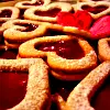 strawberry jam cookies