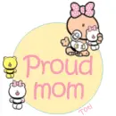 Proud mom