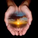 the sunset in my hand's