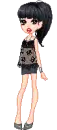 girl with black hiar