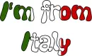 I'm from Italy
