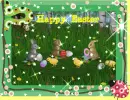 rabbits with eggs