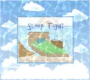 cartoon dolphin in a bed