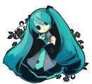 Greeen Anime Girl