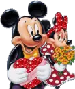 MINNY AND MICKEY MOUSE