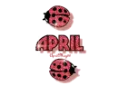 red traveling ladybugs april