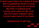 Your Name in My Heart
