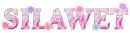 Pink Glass with Flowers - Silawet