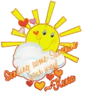 Sending sunshine your way, Kenia