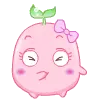 pink bean blow a love kiss