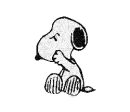 Glitter Snoopy
