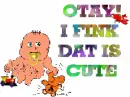 CRASH! dats cute