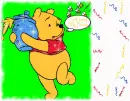 winnie the pooh with his honey