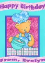 Happy Birthday From, Evelyn
