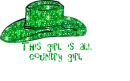 green country girl hat