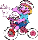 Riding by 2 say Hi!