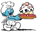 Smurf Sundae
