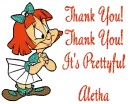 elmyra thank you aletha