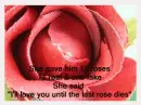 She loves him