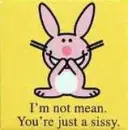 happy bunny