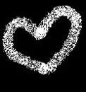 HEART WITH BALCK