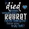 if i  died