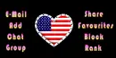American Flag Heart