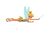 Tinkerbell flying