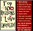 10 reasons y i luv chocolate !!