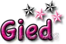 Pink/Black Stars - Gied