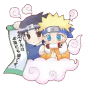 Naruto + Sasuke :3