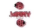 red traveling ladybugs jammy
