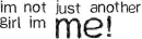 Not Just Another