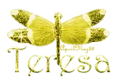 yellow dragonfly teresa