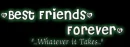 Best Friends...Whatever it Takes...