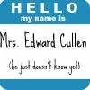 Mrs. Edward Cullen
