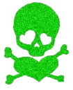 green skull