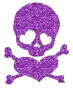 purple skull